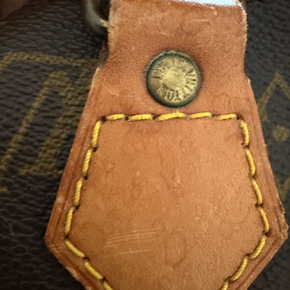 Louis Vuitton Brown Monogram Bag with Multicolor Rainbow Accents - Picture 5 of 7